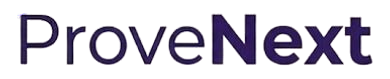 ProveNext wordmark